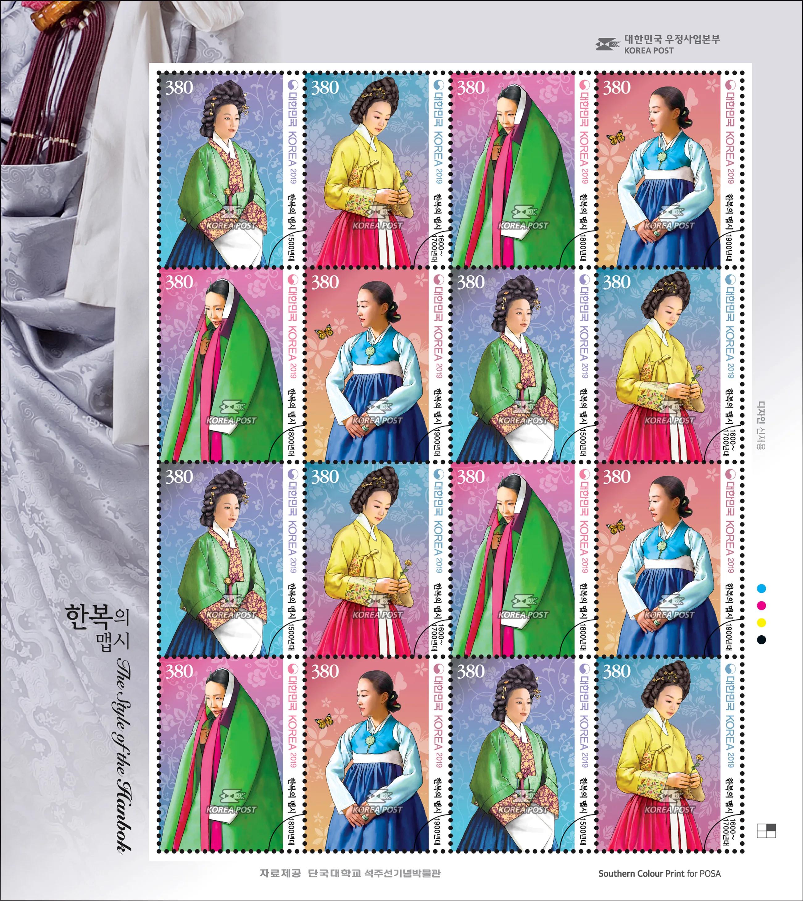 男团明信片,韩国男团明信片