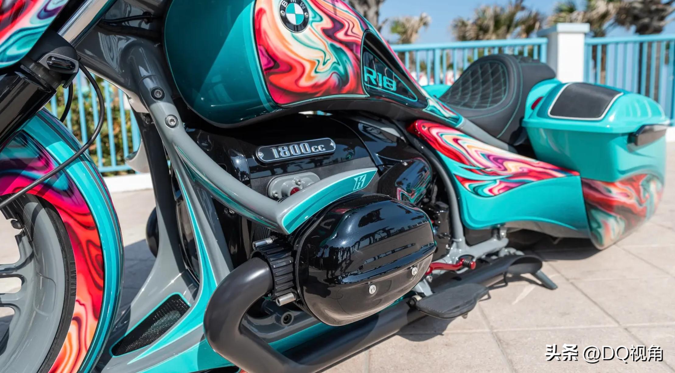 德国宝马m8改装,2021款宝马r18复古改装风格