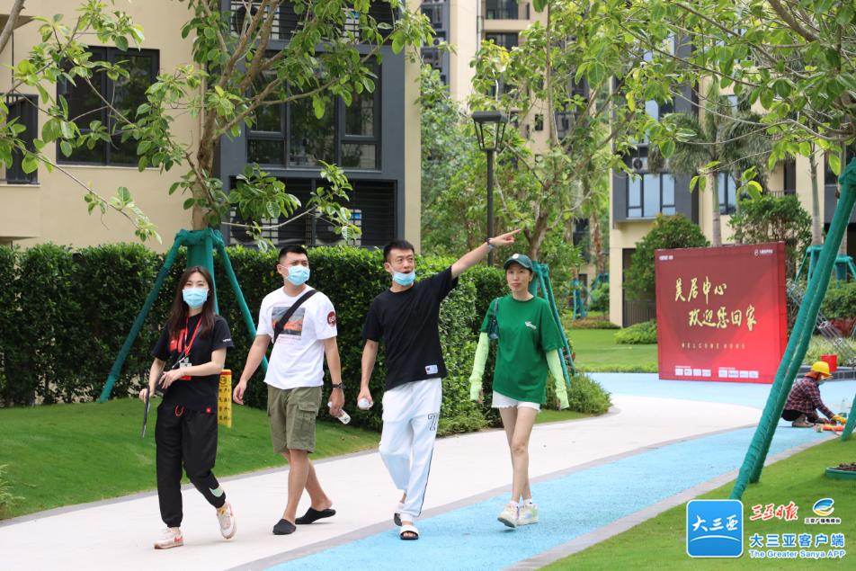 看新家,三亚安居房正式开建