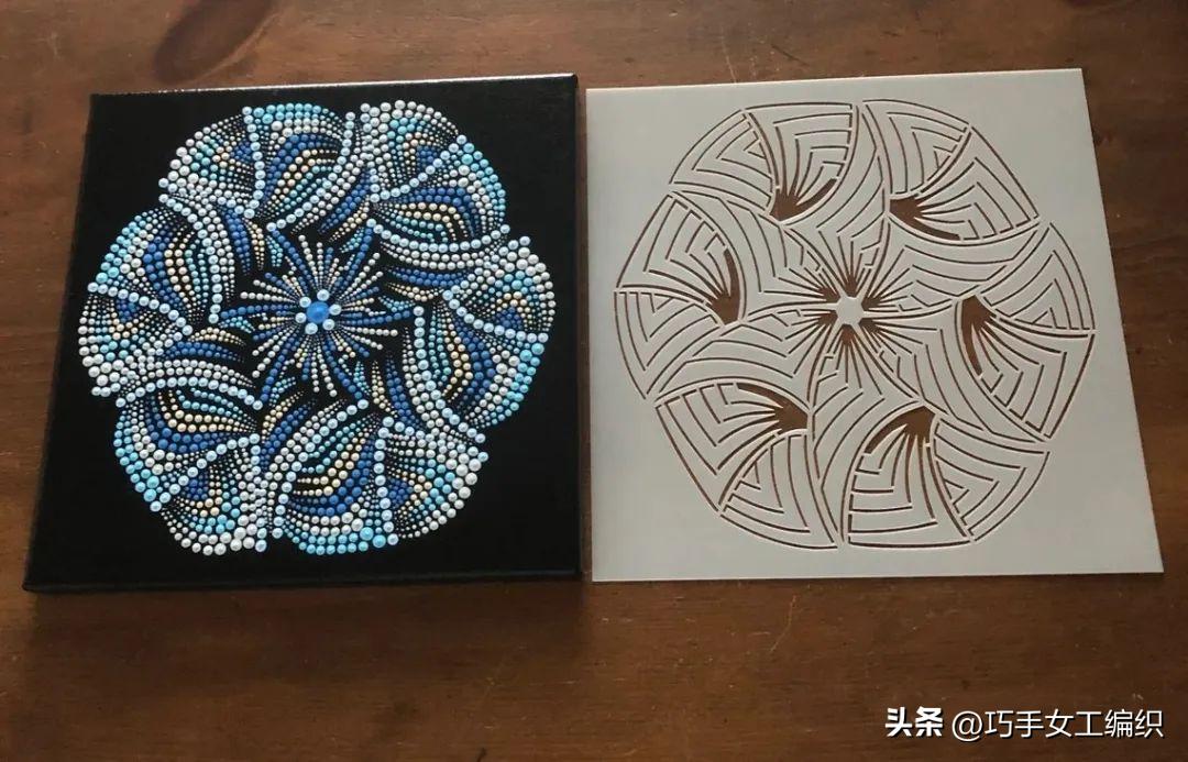 她用粗细不同的铅笔，棉签，牙签，筷子…竟把家里的旧物翻了个新