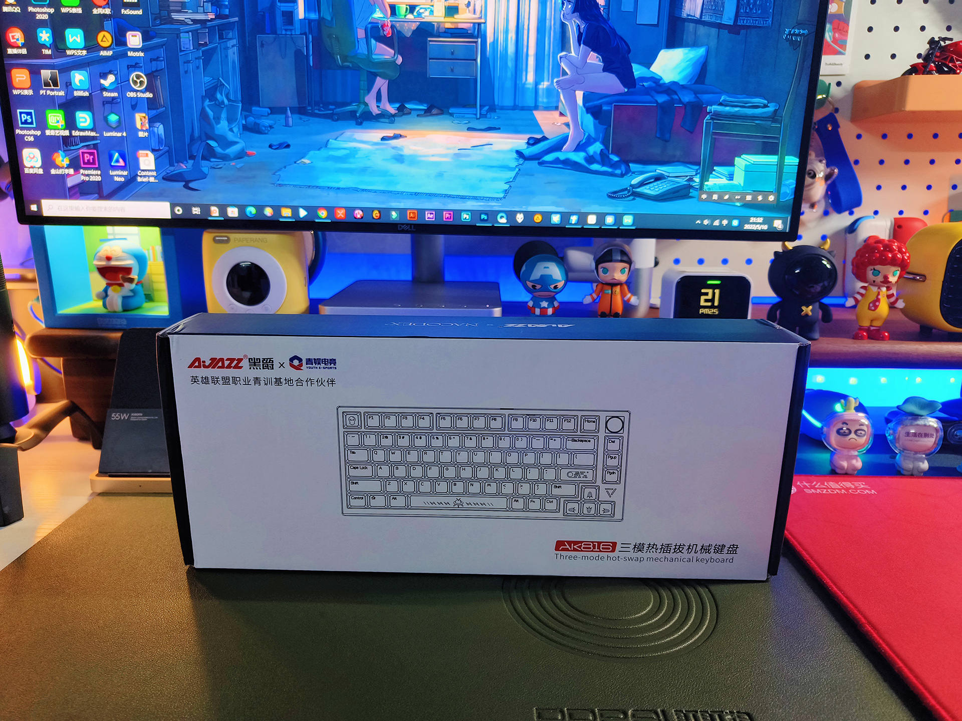 黑爵复古青轴键盘测评,黑爵机械键盘ak996测评