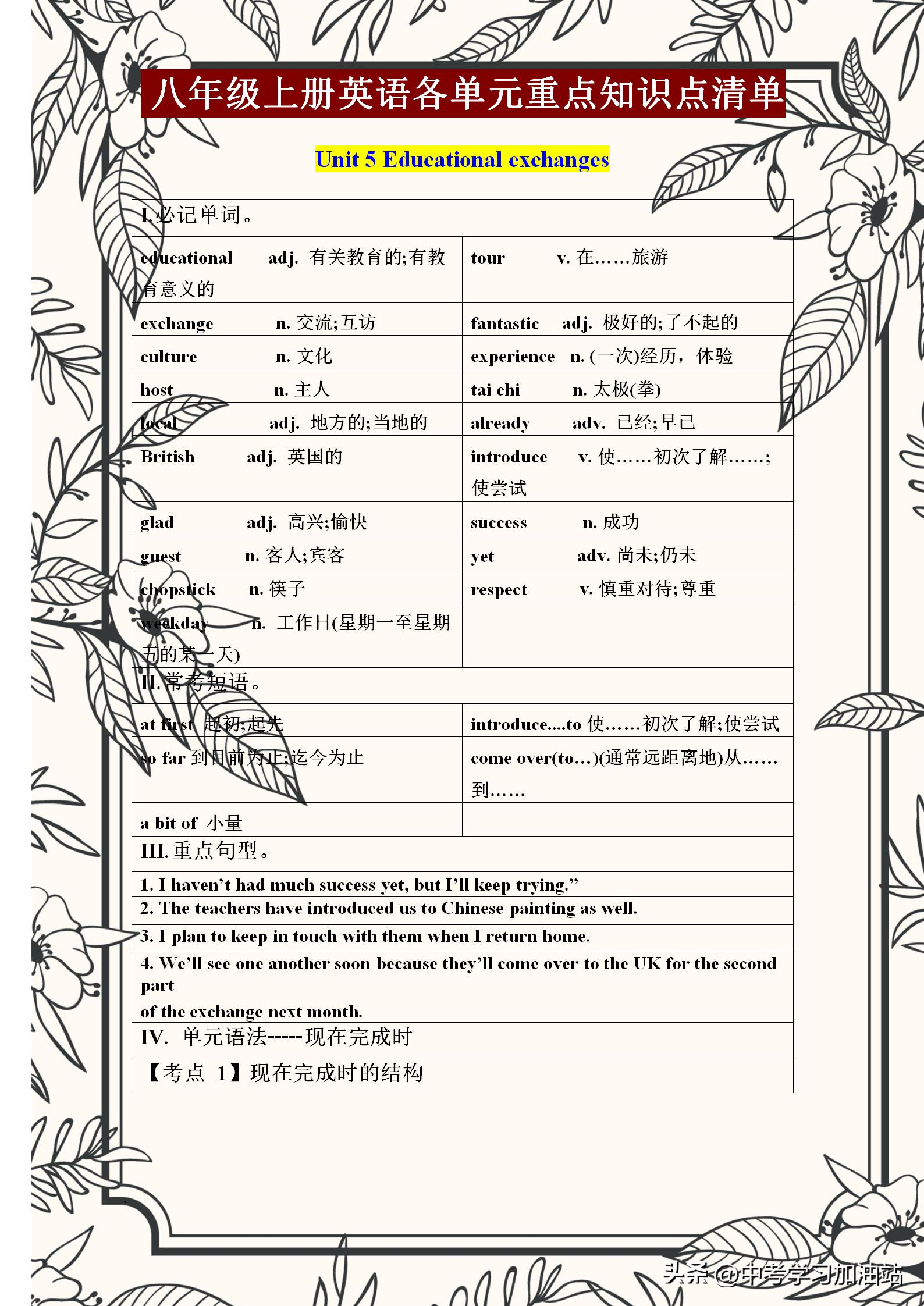 八年级上册英语重点语法归纳期中,八年级上册英语重点短语和知识点