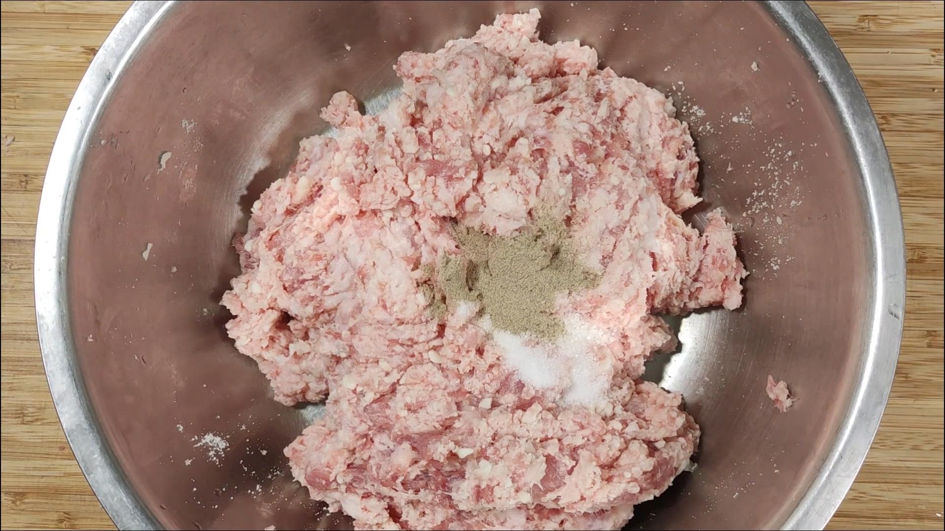 炸丸子不要水的方法,炸丸子不要鸡蛋的做法