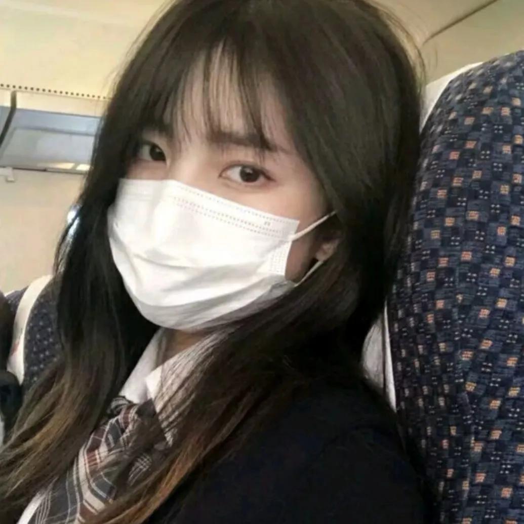 口罩女头小众好看,很火口罩女头