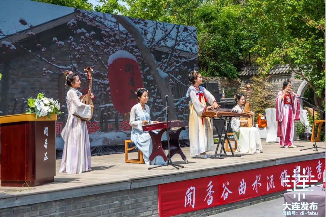 大连槐花香景点,大连槐花季美景