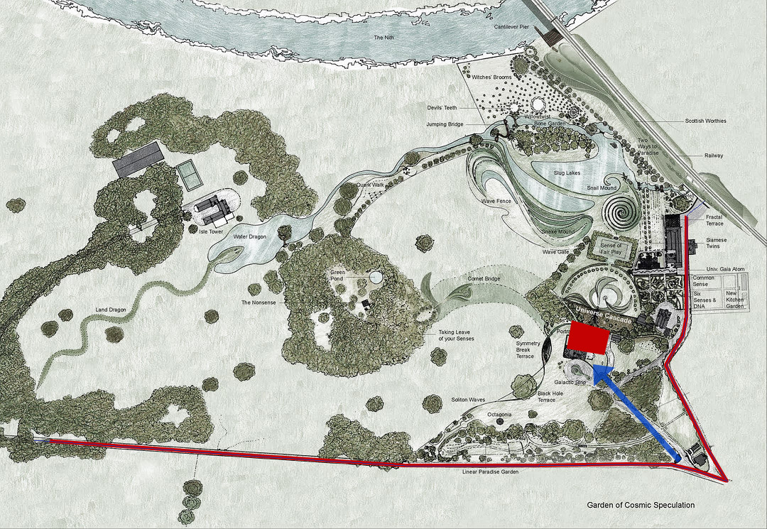 在花园中思考宇宙——詹克斯宇宙思考花园