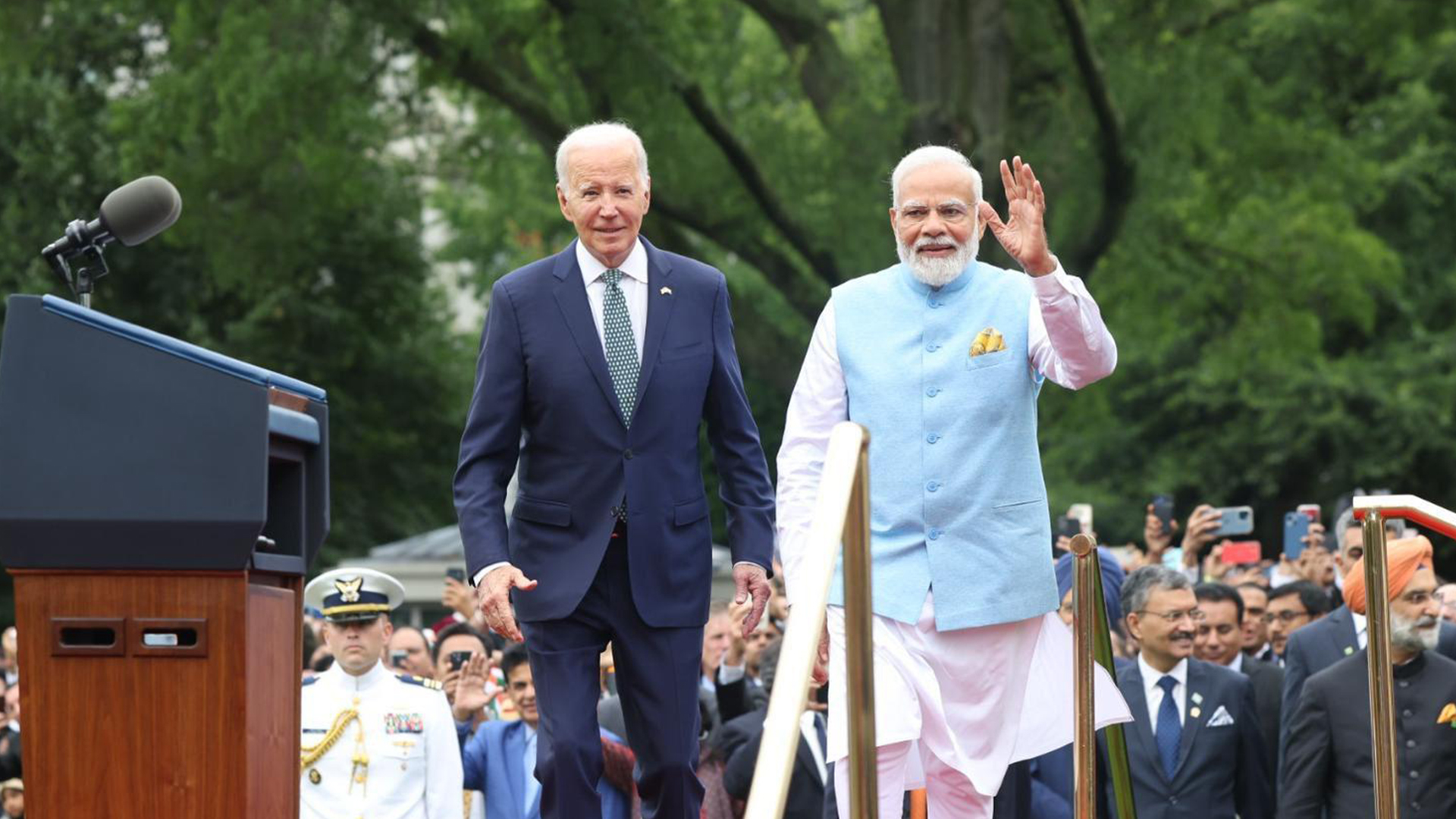 印度总统莫迪与拜登,印度总理莫迪邀请拜登访问印度