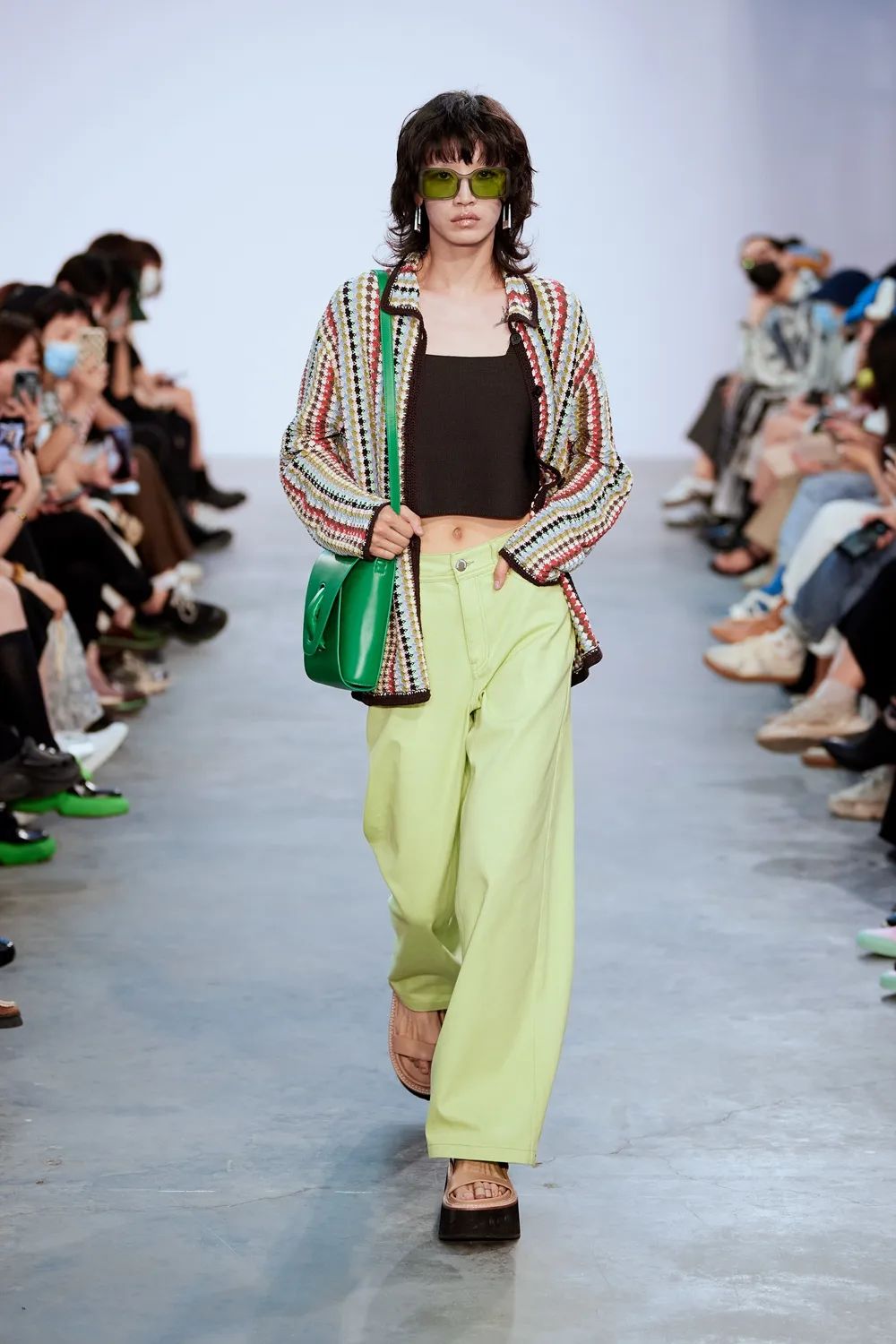 如获至宝的阔腿裤穿搭精髓,一年四季窄版阔腿裤穿搭