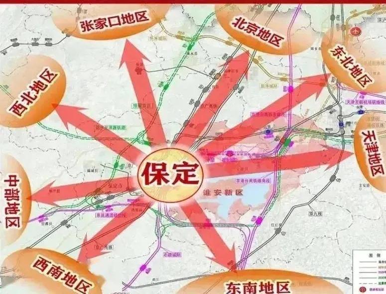 保定新增一条高铁,这条雄心勃勃的高铁