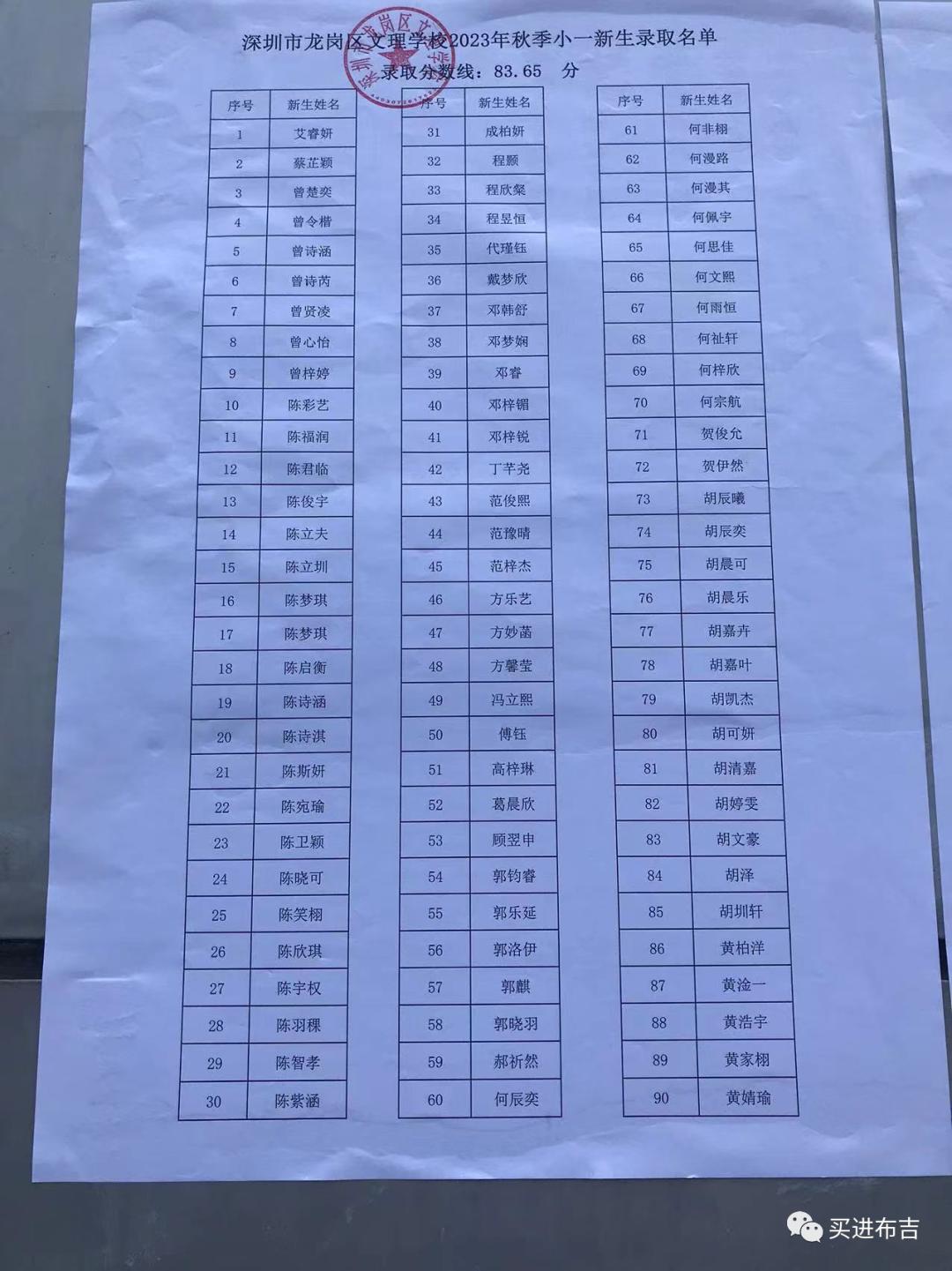 深圳龙岗区小一录取分数会下滑吗,2019布吉小一录取分数