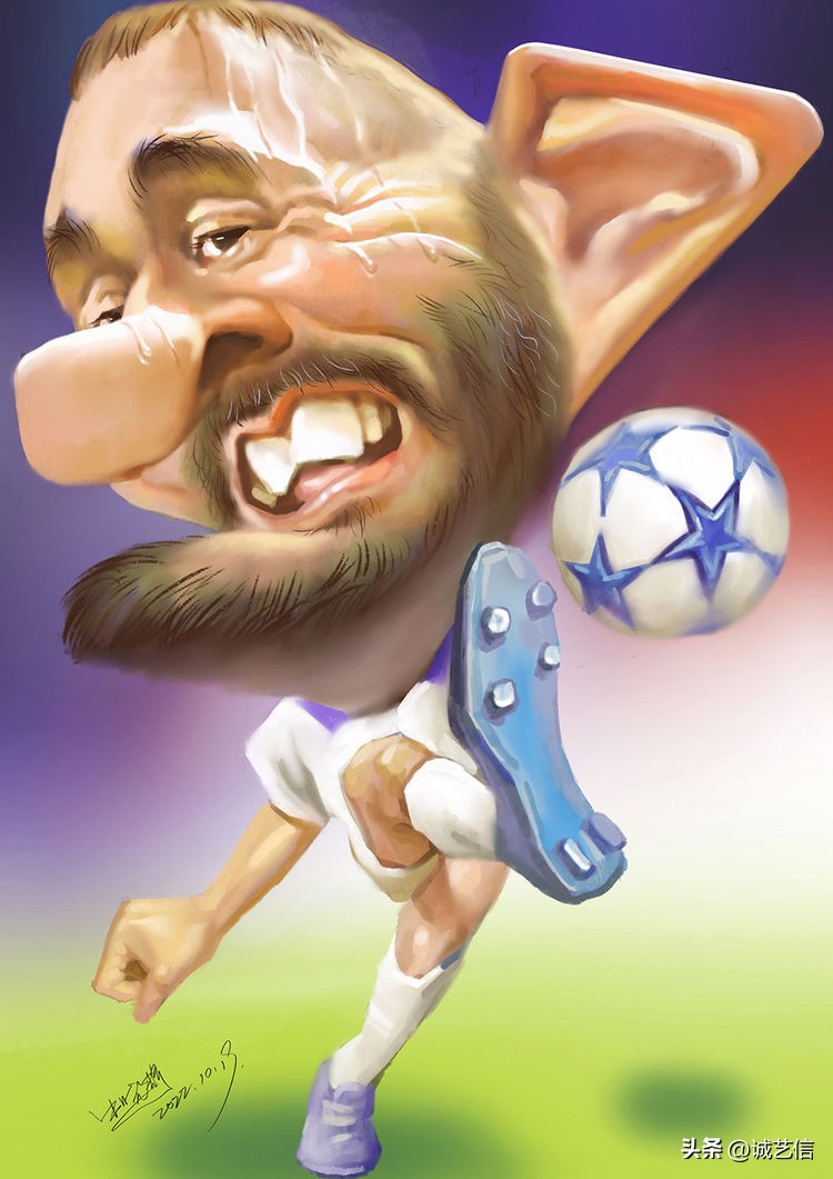 圆梦金球,本泽马漫画