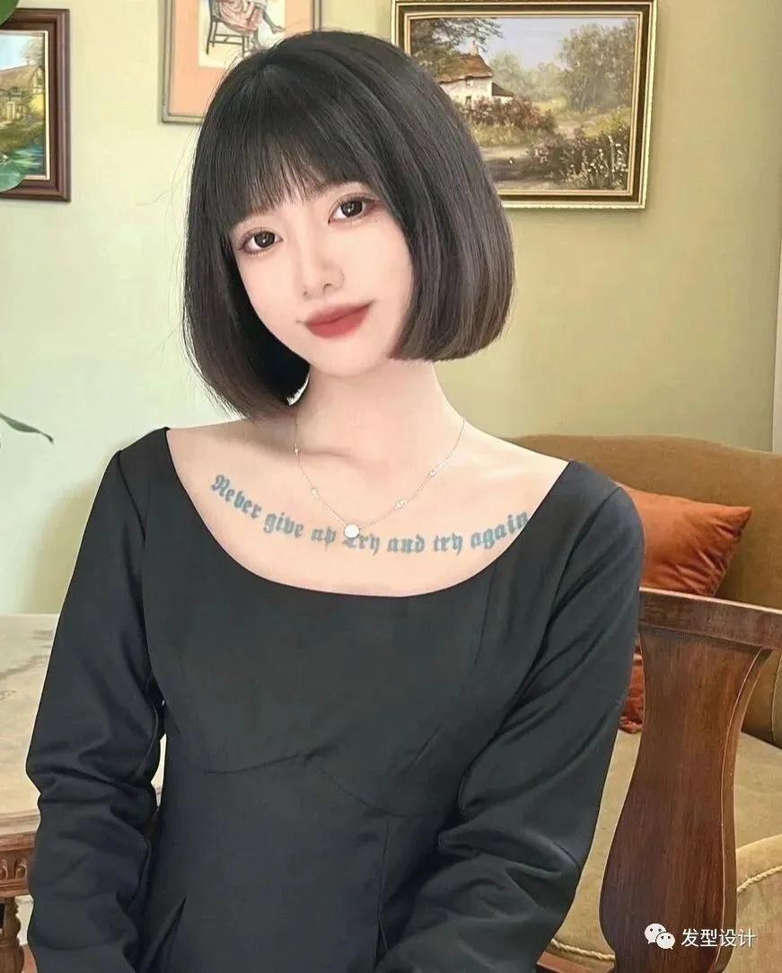 “热短发”，是纯欲天花板哦