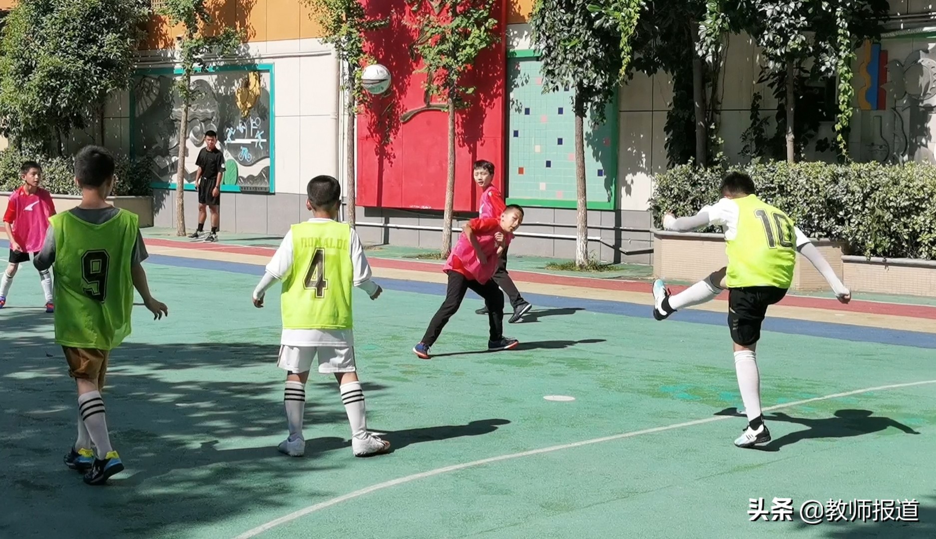 2019年新城区小学足球比赛,通济小学南校区体育节