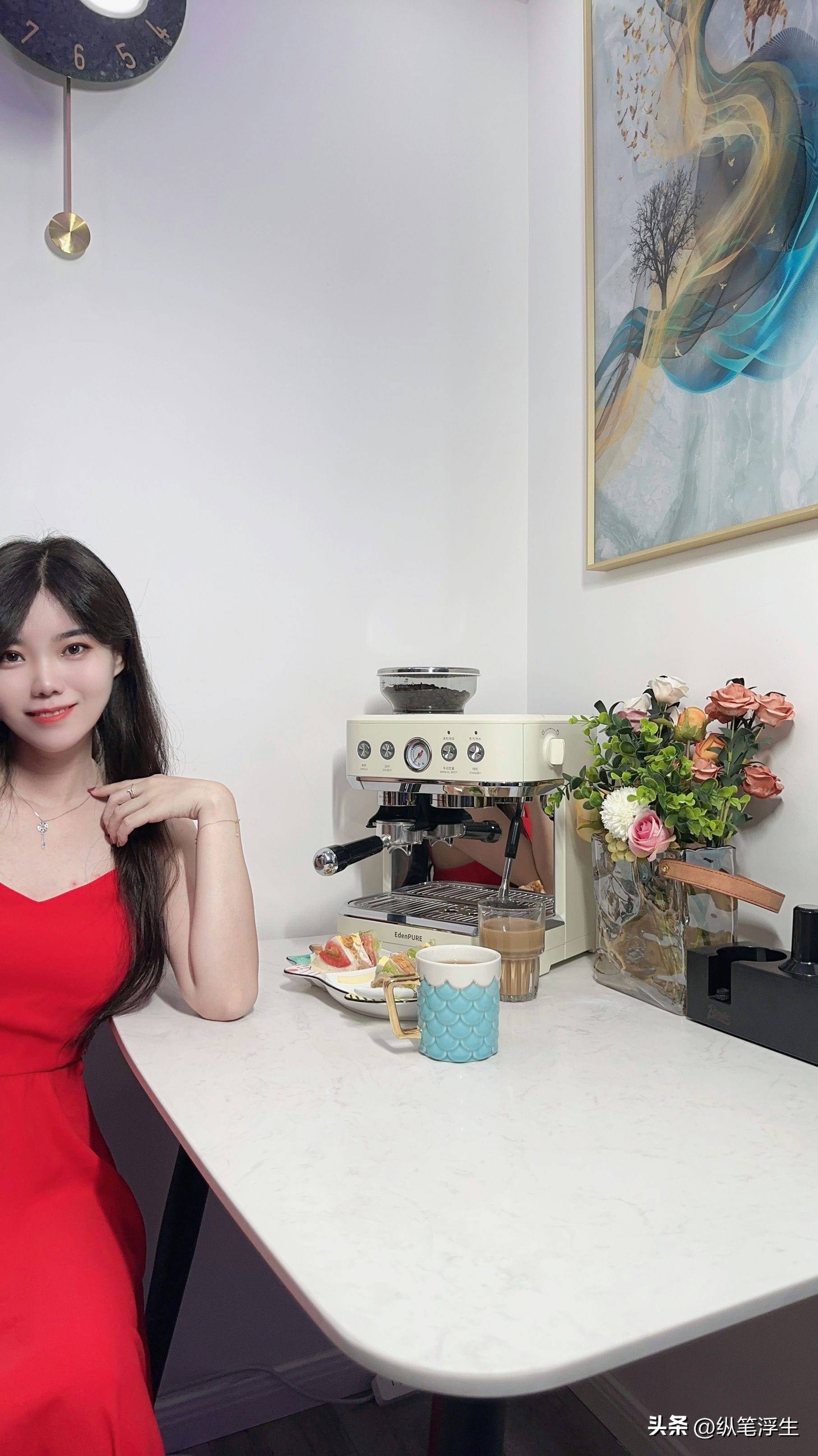 在家也能享受专业咖啡师手艺，宜盾普EOS意式半自动咖啡机体验