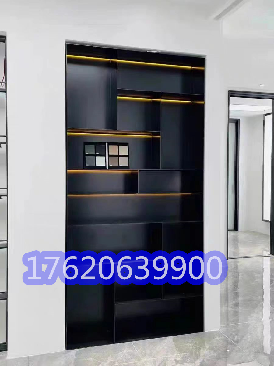 佛山不锈钢屏风隔断酒柜壁龛定制,福建不锈钢屏风隔断酒柜壁龛定制