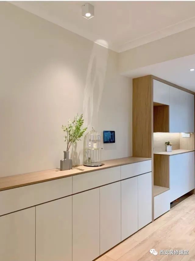 定制柜怎么做圆弧角,定制柜中间有墙怎么衔接