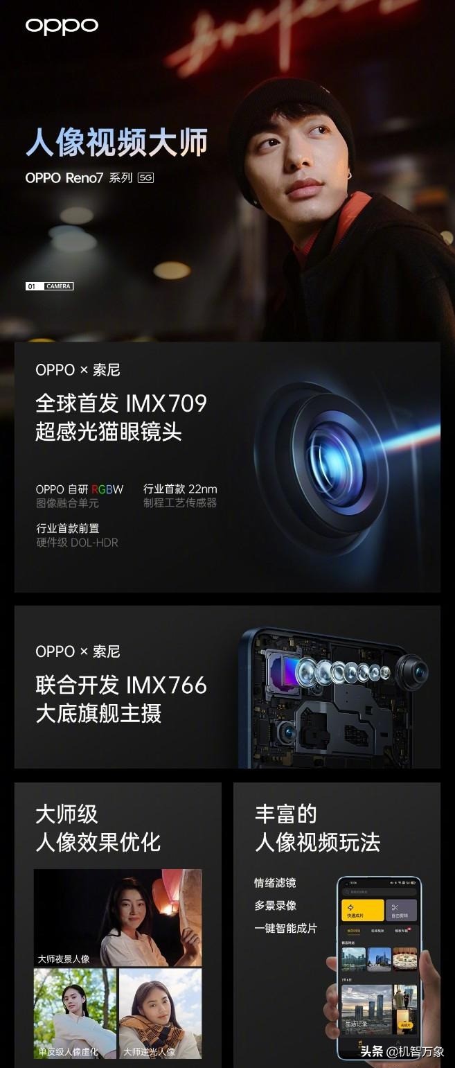 浪漫流星闪耀夜空OPPOReno7系列亮点简评星环呼吸灯好看又好玩