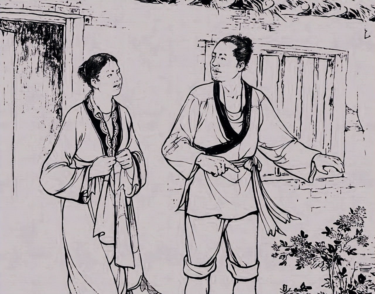 民间故事新婚妻子下集,民间故事寡妇与狗的传奇故事