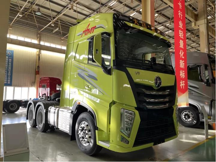 大运重卡v9自动挡操作方法,大运v9重卡新款内饰