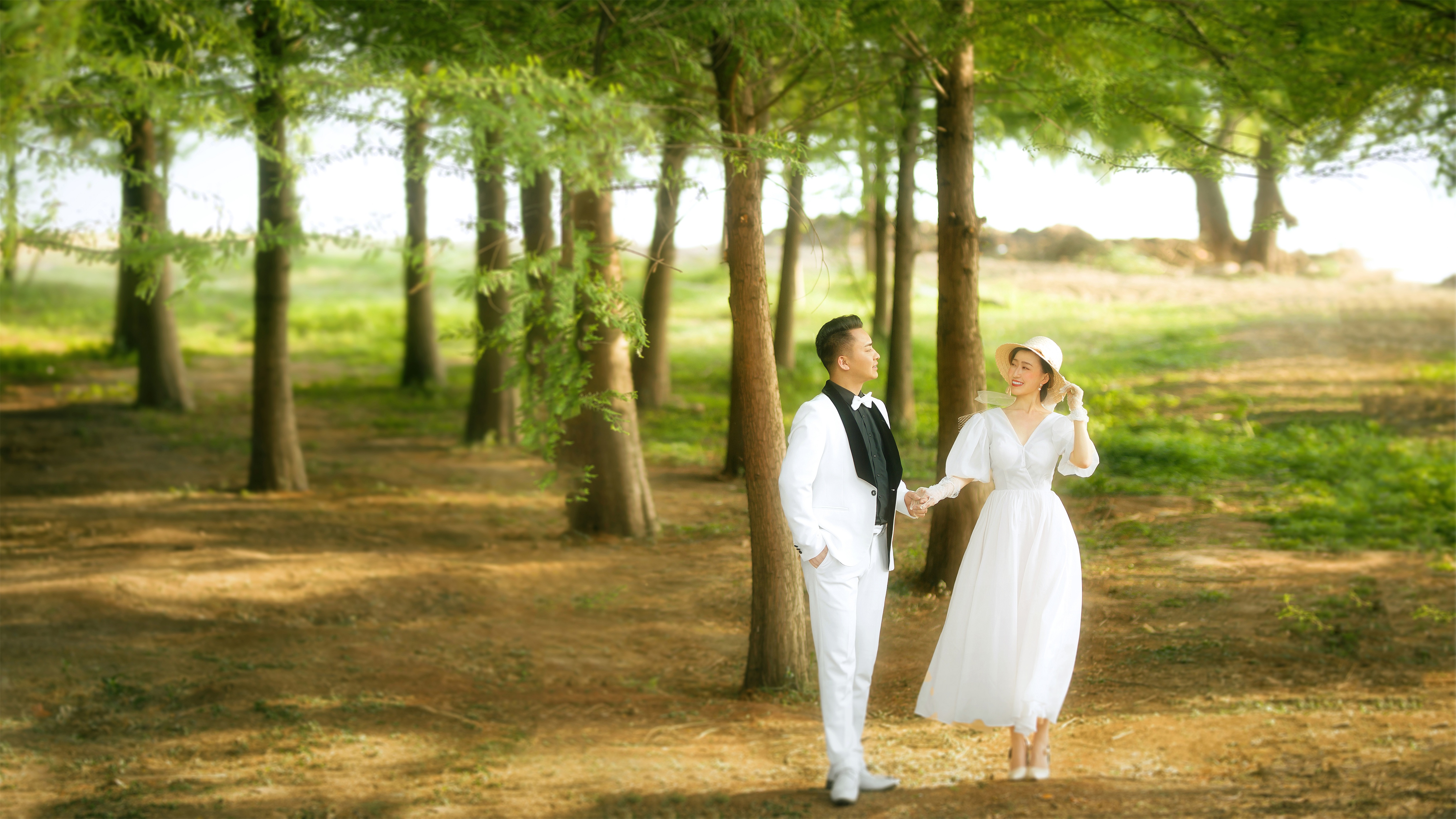 公主风森系婚纱照,郑州森系婚纱照