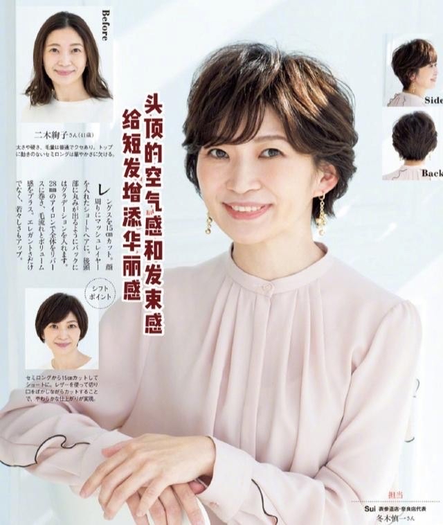 短发卷发造型气质大波浪,今年时尚大波浪卷发短发