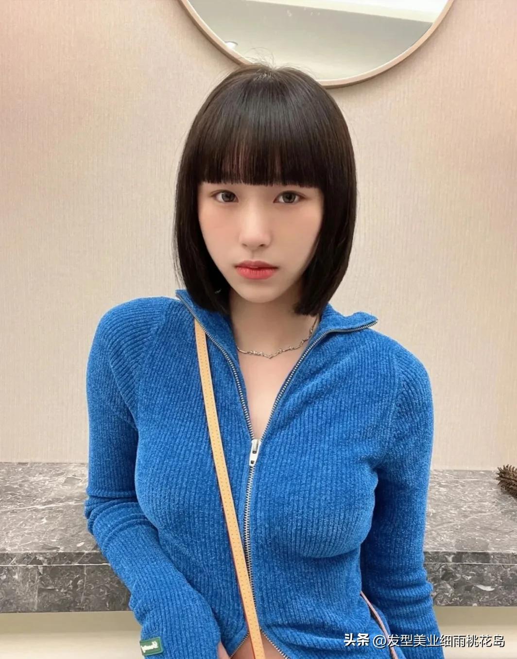 奶茶妹妹同款短发,奶茶妹妹发型图片大全