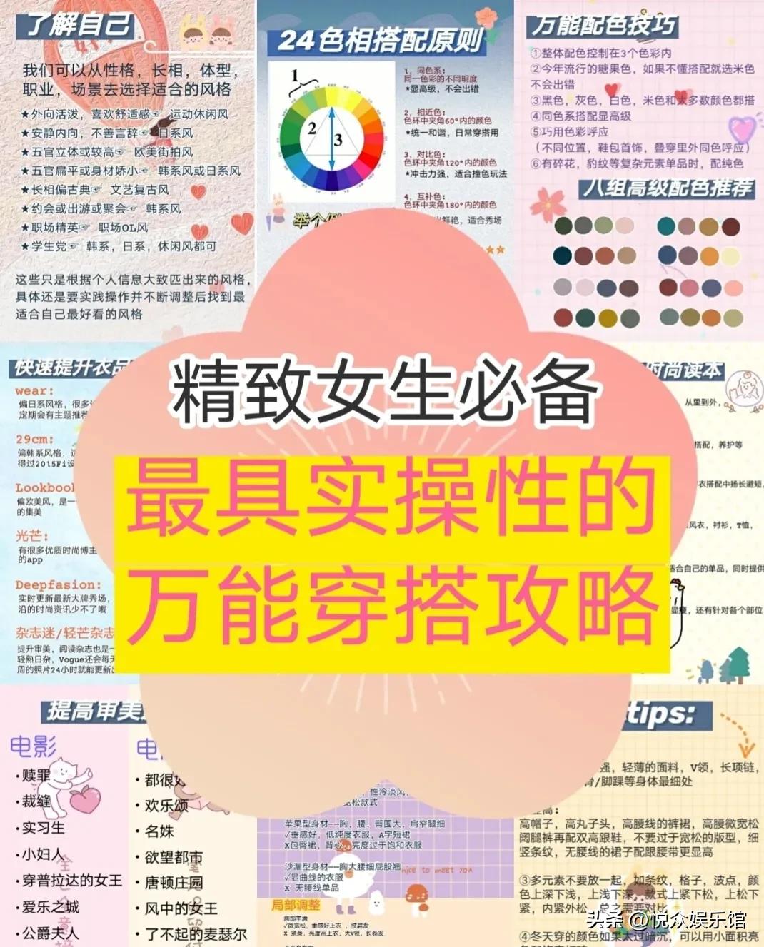 时尚穿搭小技巧大全,精致女人必备穿搭技巧