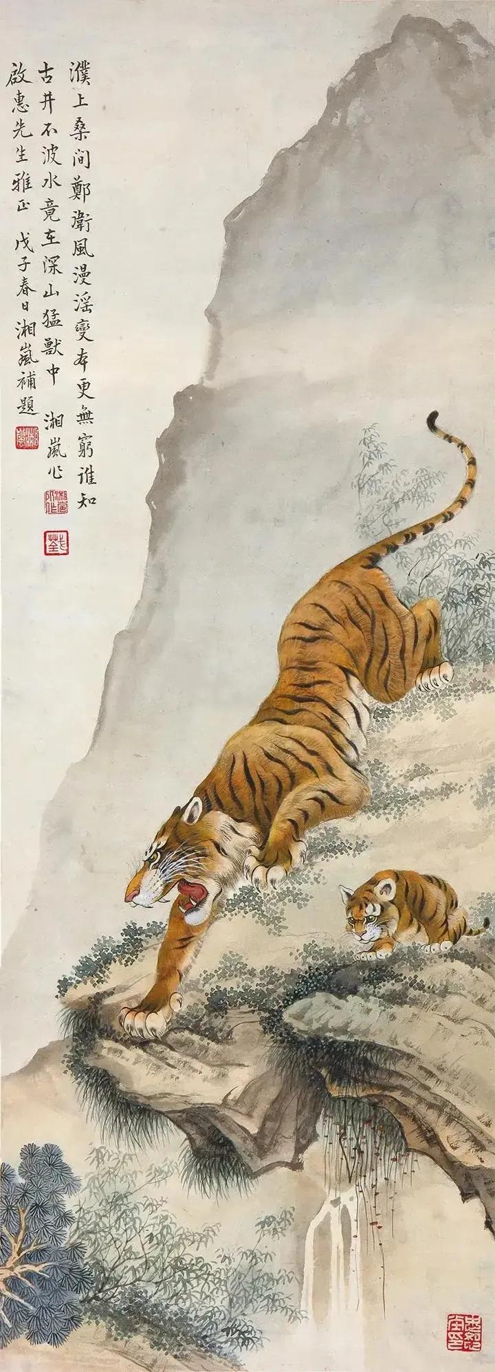 猛虎潜深山长啸自成风出自哪里,猛虎潜深山长啸自生风打一生肖