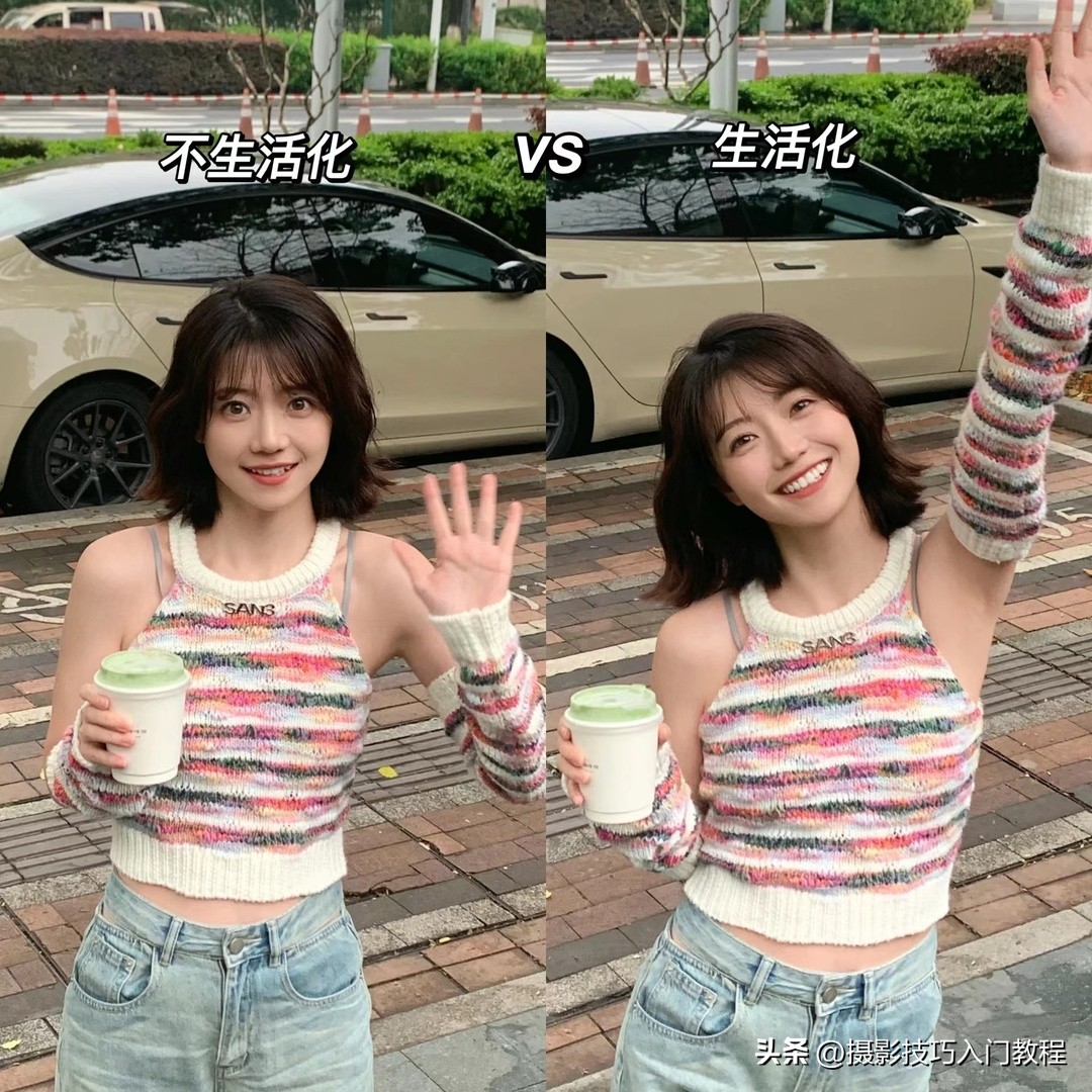 摄影后期如何换天拍照好看,错位摄影人像拍摄技巧