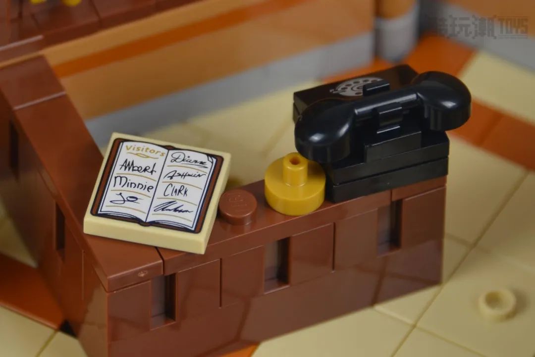 乐高街景巴黎转角内部细节,乐高转角精品酒店开箱视频