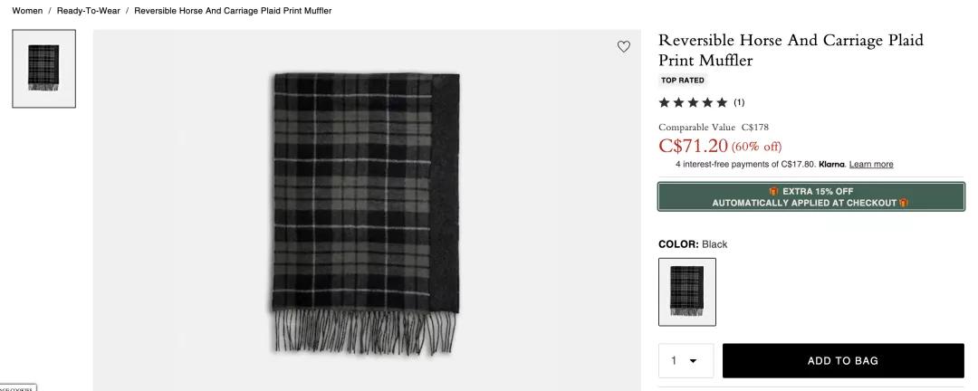 大温Boxingday这折扣疯了吧！轻奢羊绒围巾才$60一条！「非广告」