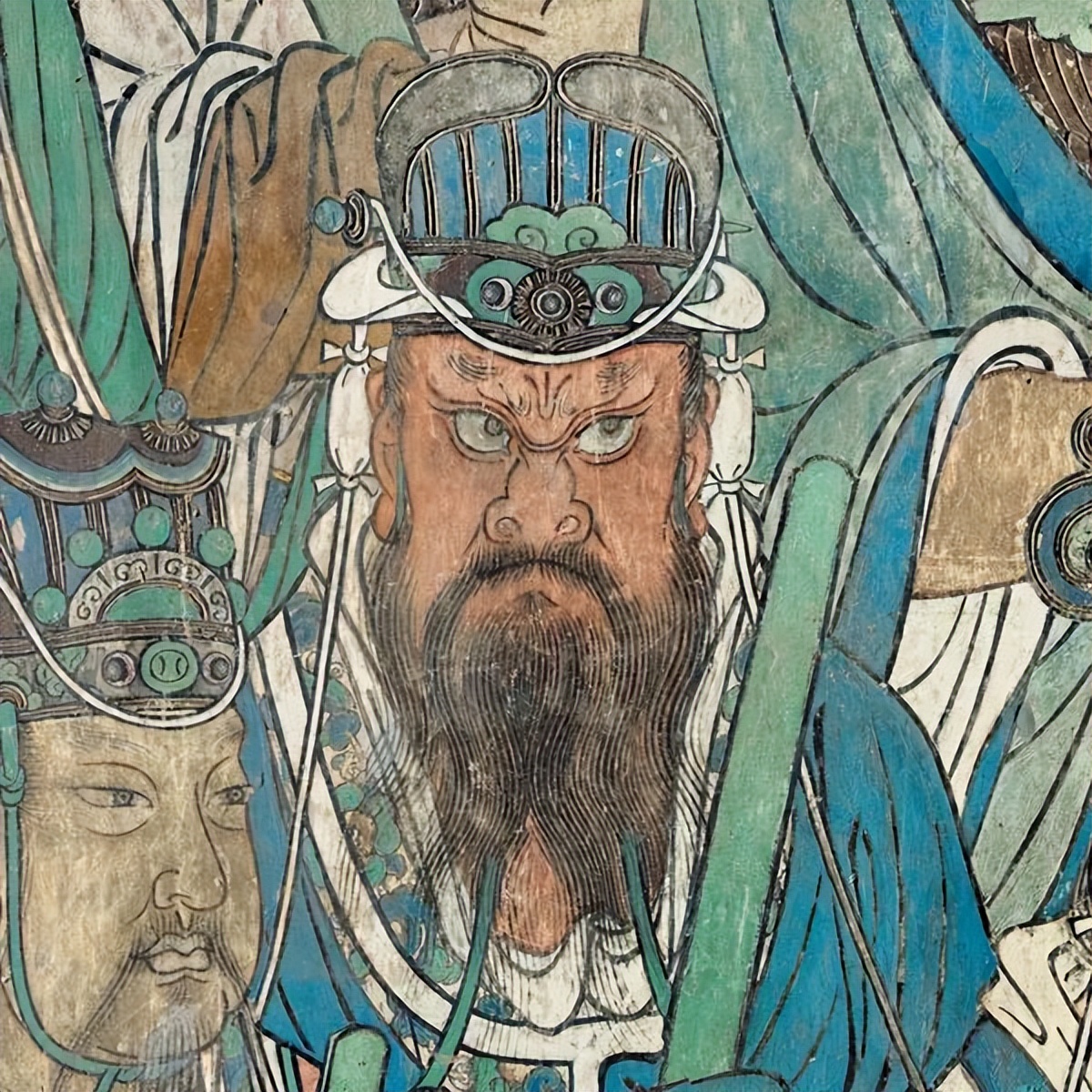 永乐宫三清殿里有几位神仙,永乐宫壁画道家神仙