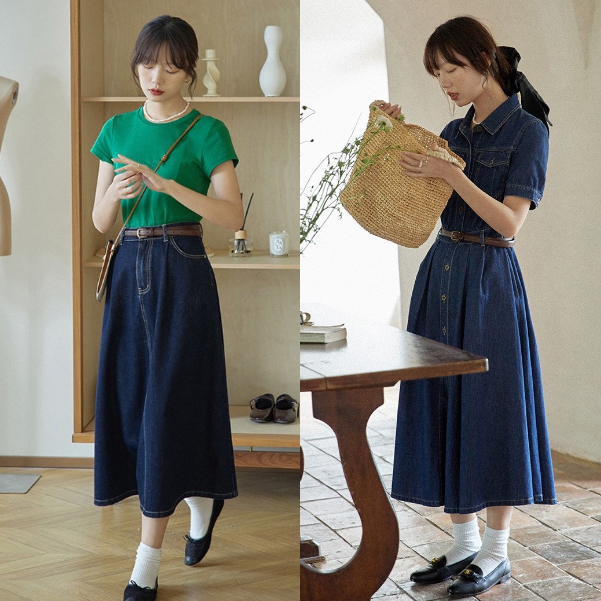 胯大女生怎么选半身裙,胯大的女人穿的裙子