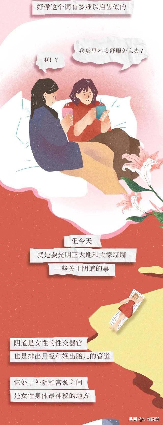 女生第一次生理期科普漫画,女性阴道生理科普知识大全100题