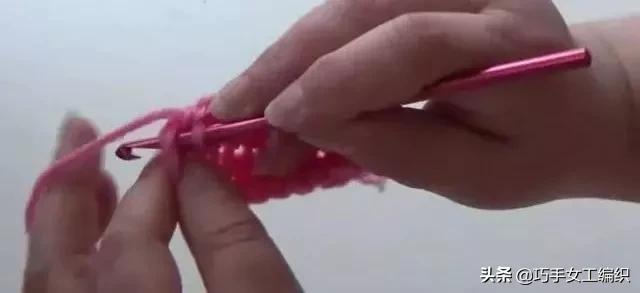 成人毛线长筒袜子的钩织教程,花边镂空蕾丝短袜防滑地板袜