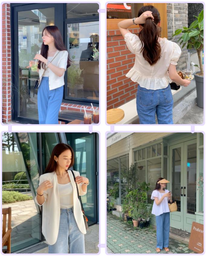 配色最好的韩式穿搭,今年流行的十大服装色系搭配