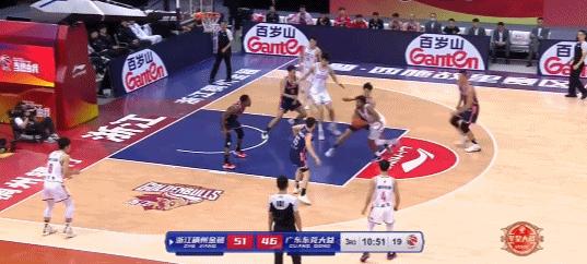 cba广东对广厦胡明轩32分全场回放,辽宁对广东最后19秒胡明轩三分