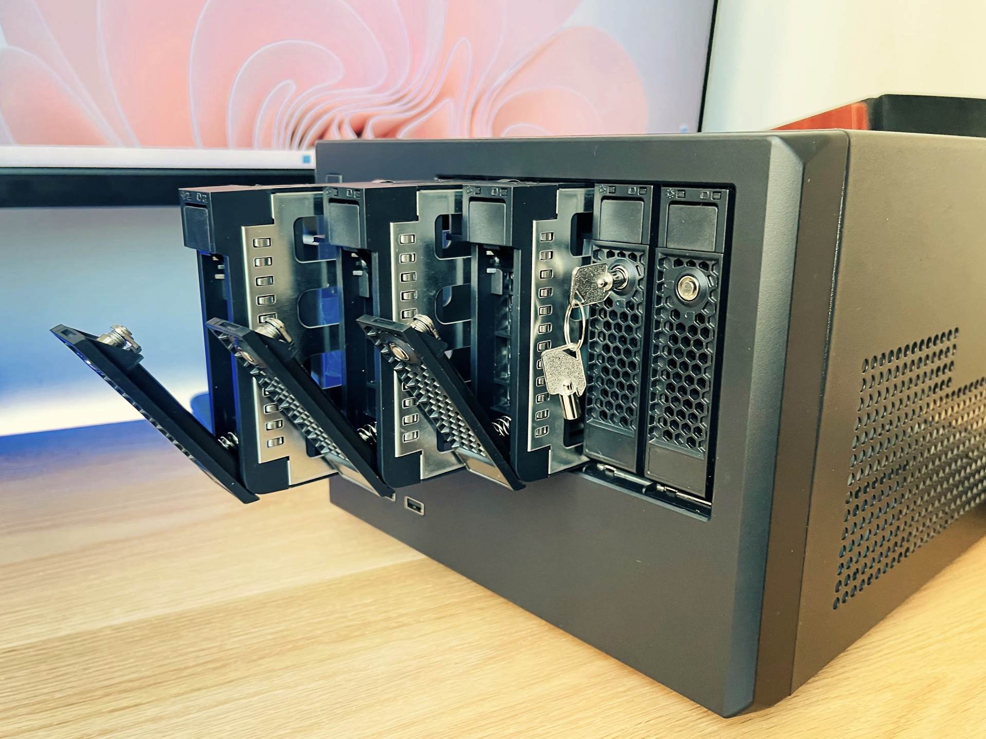 银欣机箱组装nas,银欣搭建nas