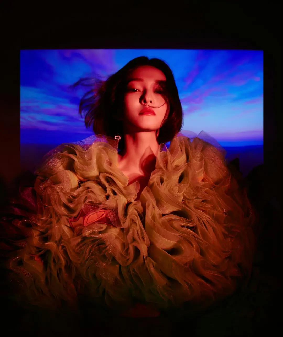 古力娜扎浴花礼服,杨紫娜扎唐嫣