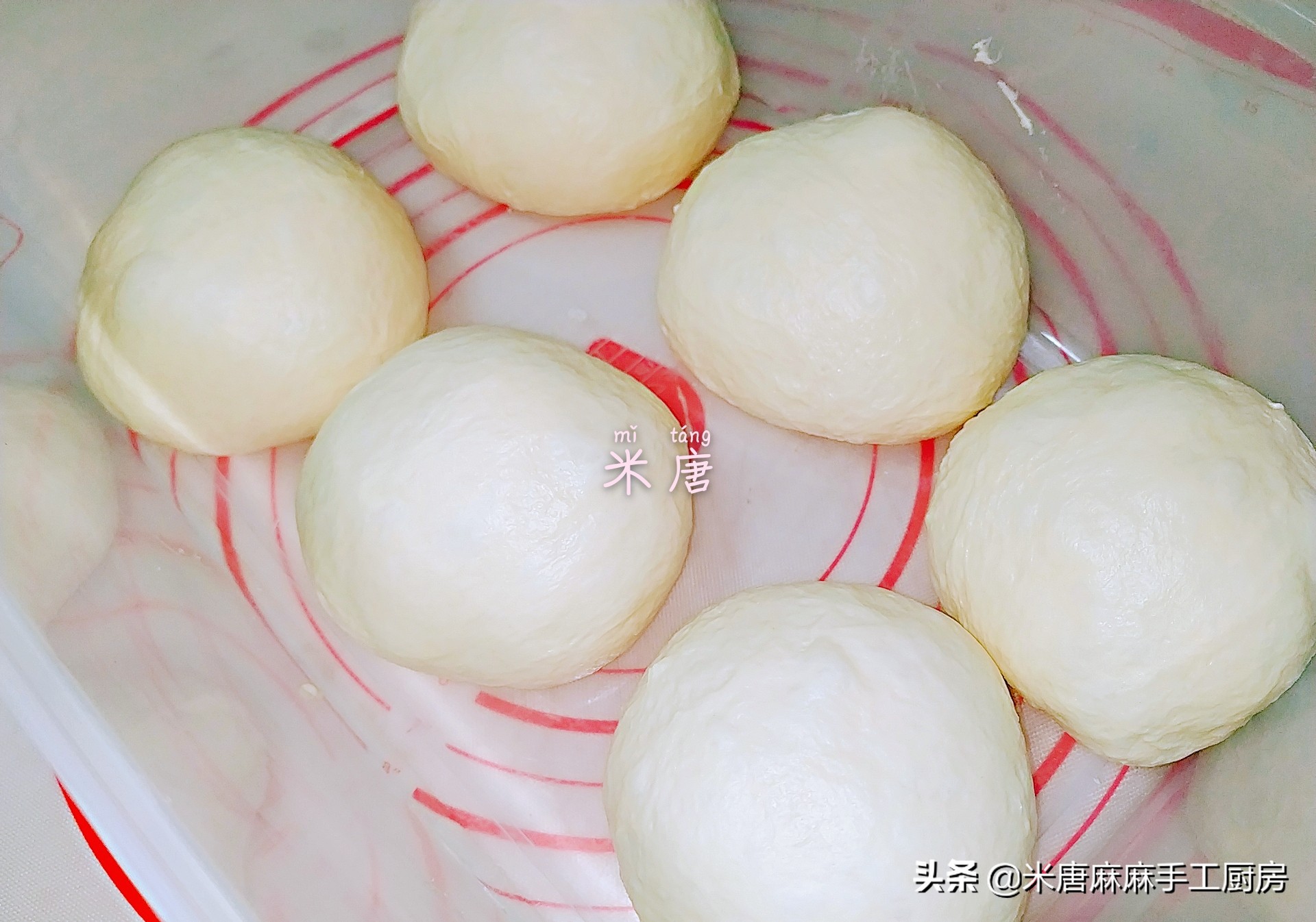 轻松get简单又好吃的蒜香吐司,米唐吐司面团