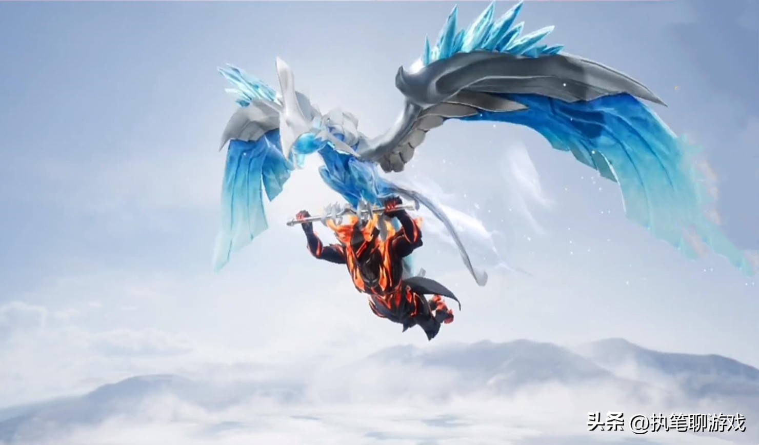 吃鸡冰雪公主特效枪,吃鸡冰雪公主套装