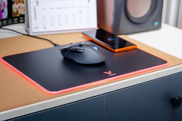 雷柏v10c布面鼠标垫,雷柏v10rgb鼠标垫能充狗屁王吗