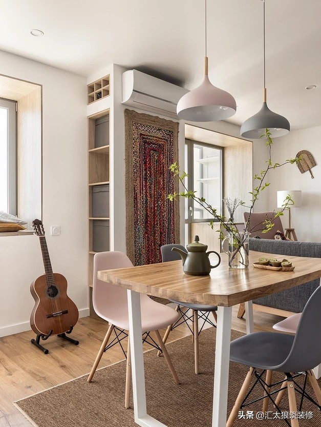 都是小户型都是简装，我家装完像出租房，她家却有气质多了，佩服