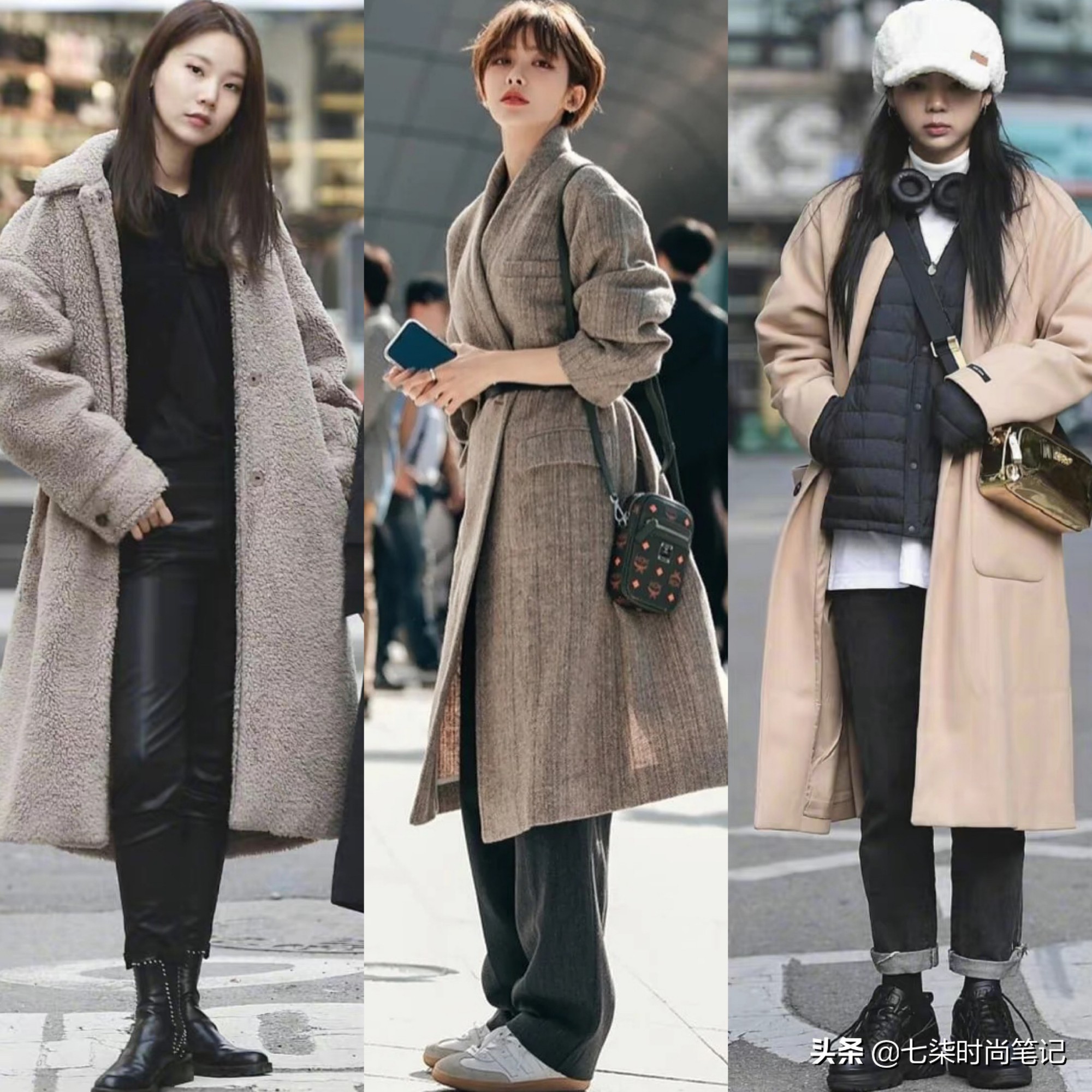 韩国女生潮流穿搭视频,2020韩国时尚穿搭街拍女