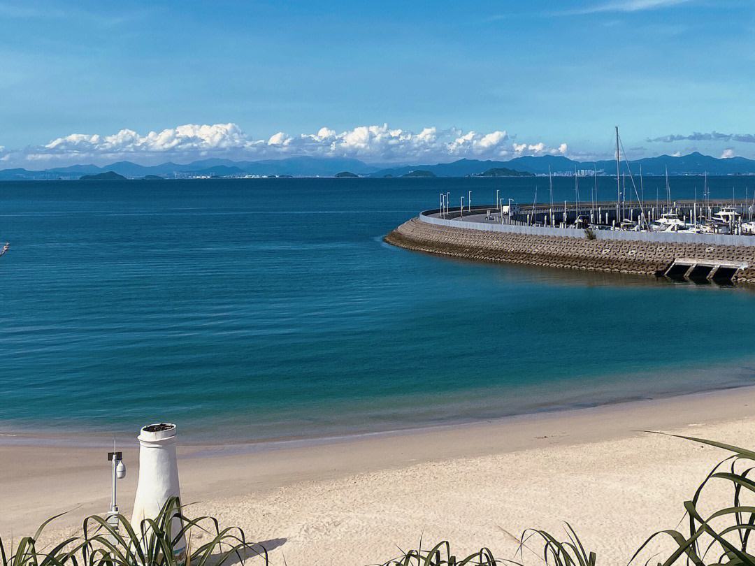 桔钓沙最美海滩,深圳桔钓沙公共沙滩在哪里