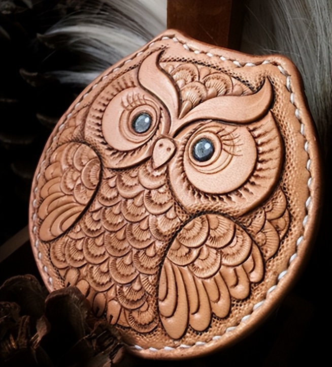 皮雕背景制作,皮雕产品设计