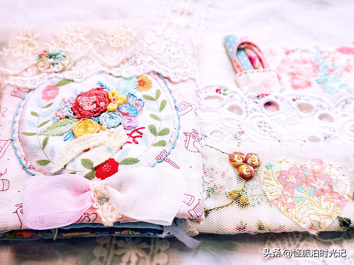 自制布艺流苏挂件手工,怎样制作公主化妆品布艺手工书