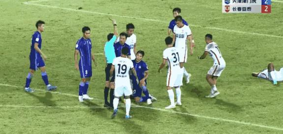 亚泰津门虎比赛结果,长春亚泰vs天津津门虎红牌