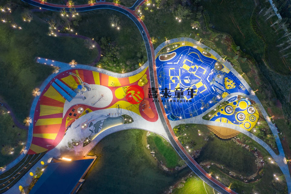 儿童游乐设施户外效果,儿童游乐设施使用