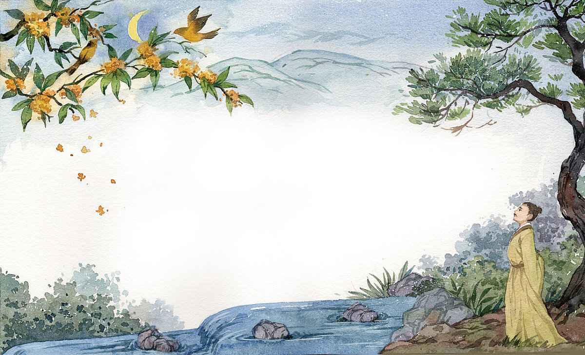 管开头的励志古诗词,古诗词励志经典图片